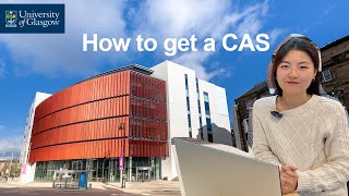 How to get a CAS for the University of Glasgow