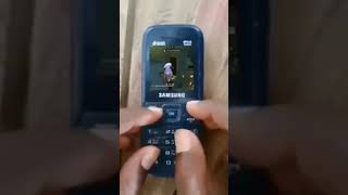 I'm playing free fire in Samsung keypad mobile 🔥 No Lag Issue ☺