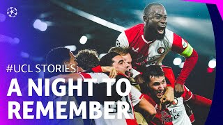 A NIGHT TO REMEMBER 🌠 | #UCL STORIES | Feyenoord - Lazio