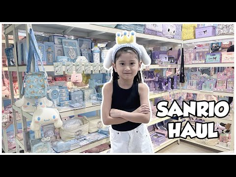 NAG START NA MAMILI NG GAMIT PARA SA SCHOOL DINALA NAMIN SI SOLANA SA SANRIO STORE!