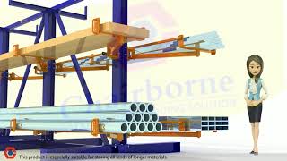 Crank Out Cantilever、cantilever warehouse racks、pipe rack storage