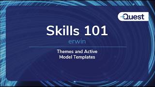 Skills 101 : erwin - Themes and Active Model Templates