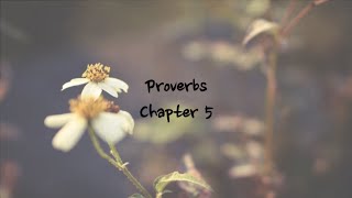 Proverbs 5 - NIV | AUDIO BIBLE \u0026 TEXT