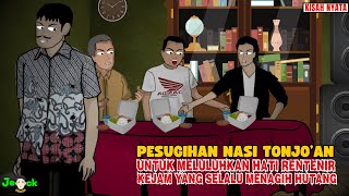 PESUGIHAN NASI TONJO'AN UNTUK MELULUHKAN HATI PARA RENTENIR KEJAM || SINETRON AZAB