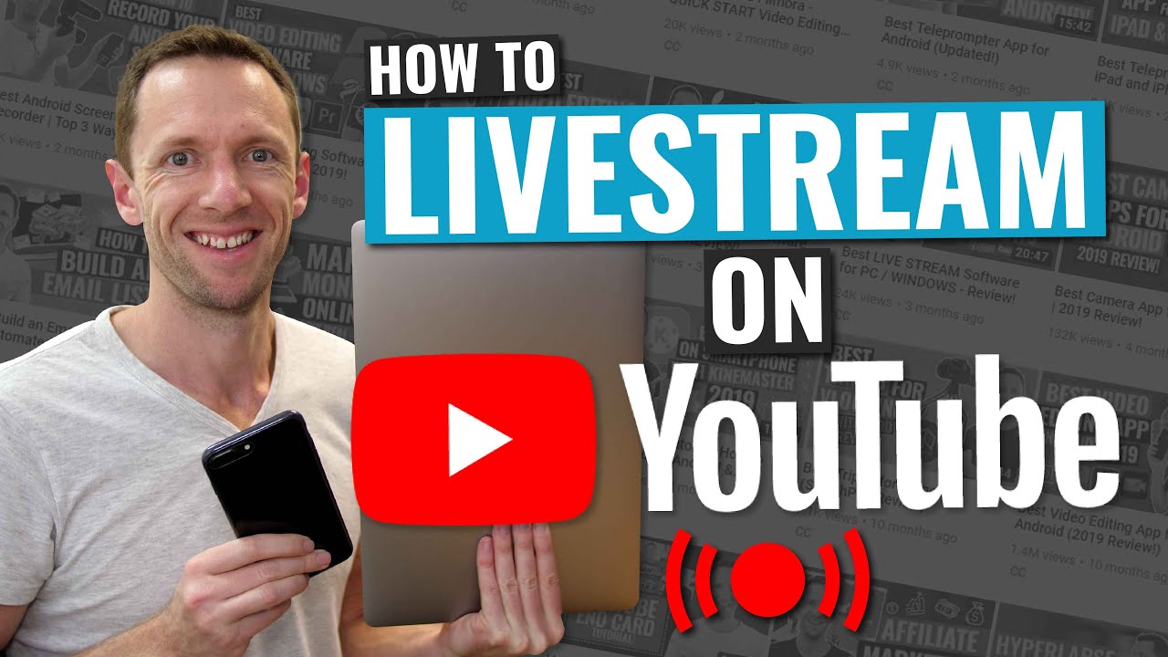 How To LIVESTREAM On YouTube - Complete Beginner Guide! - YouTube