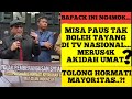 BAPAK INI NG4MUK.. MISA PAUS TAK BOLEH TAYANG DI TV, HORMATI MAYOR1TAS?!