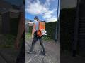 Stihl BGA300 battery backpack blower via @poelonline #shorts #stihl #hovenier