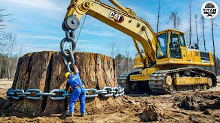 Amazing Fastest Big Tree Cutting Machines | Dangerous Tree Harvester Stump Destroy Machines #37