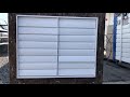 how does pvc gravity shutter work