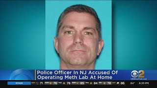 Veteran N.J. Police Officer Accused Of Running Meth Lab In His Home