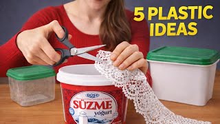 Stop Throwing Away Plastic Containers! 5 Genius Recycling Ideas You’ll Actually Use ♻️