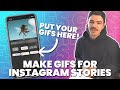 HOW TO PUT YOUR GIFS / STICKERS ON INSTAGRAM STORIES - 2020 COMPLETE TUTORIAL