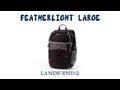 Lands' End® FeatherLight Large Backpack — What it fits.