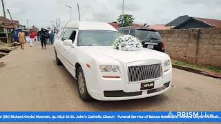 Funeral Procession With The Body of Ezinna Noble (Sir) Richard Mormah, Jp. KSJI, In Agbor, DT State