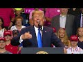 president trump trashes the media as fake fake disgusting news at pennsylvania rally time