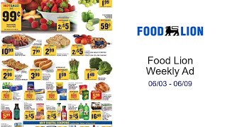 Food Lion Weekly Ad 06/03 - 06/09