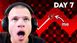 I Beat Geometry Dash For The First Time Since Jynzxi Couldn’t