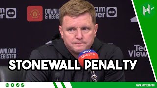 STONEWALL! HOW has VAR not got involved?! | Eddie Howe FUMES after Gordon is denied penalty
