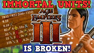 Age of Empires 3 IS A PERFECTLY BALANCED GAME WITH NO EXPLOITS - Invincibility E