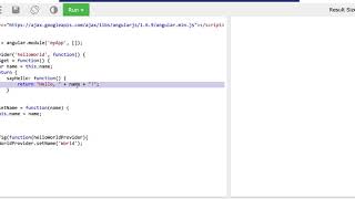 AngularJS Provider Tutorial