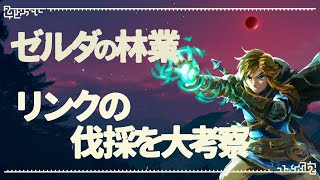 ティアキン世界の林業を考察してみた！【ゼルダの伝説 】