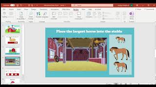 Farm Animal Math Games (Interactive Power Point)