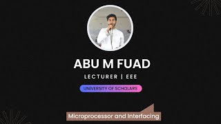 Microprocessor and Interfacing _ Lecture- 14 _ EEE _ Fuad