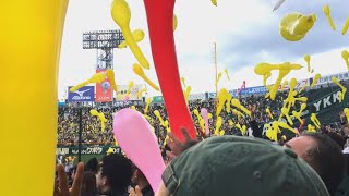 2019 03 16 オープン戦 阪神vs.西武 ラッキー7 ジェット風船