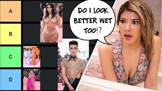 Fashion TIER LIST Met Gala 2019 (I got in the tub to prove a point...)