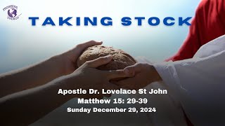 Sunday Service | Taking Stock | December 29, 2024