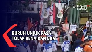 Buruh Unjuk Rasa Tolak Kenaikan BBM