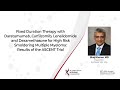 Daratumumab, Carfilzomib, Lenalidomide and Dex for HR Smoldering Multiple Myeloma: ASCENT Trial