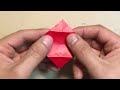 【クリスマス折り紙】ポインセチアの折り方音声解説付☆christmas origami how to fold poinsettia