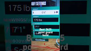 BEST 2k25 CURRENT GEN GUARD BUILD #nba2k #2k25 #2kcommunity #2k #2kcom #currentgen