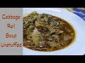 FALL SOUP COLLAB 2018 | CABBAGE ROLL SOUP UNSTUFFED