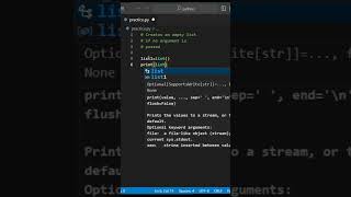 Create an empty list #python #pythoncode #coding #pythonforbeginners
