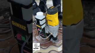 Satisfying Work ||  portable  magnetic drill machine you must see | #technology #tools #shorts