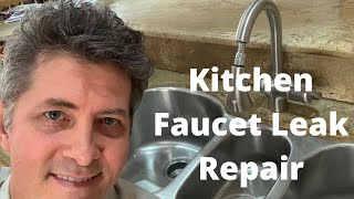 Kitchen Faucet Leak Repair Spout