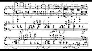 Carl Bohm - Addio a Napoli (Nocturno) for Piano, Op. 258 (1883) [Score-Video]