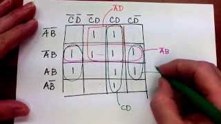 4 Variable K Mapping: Another Example