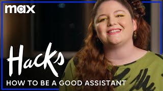 Megan Stalter On How To Be A Good Assistant | Hacks | Max