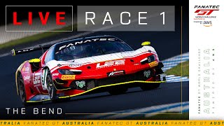 LIVE | Race 1 | The Bend | Fanatec GT Australia Powered by AWS 2024