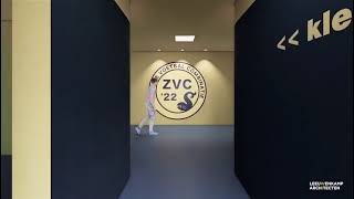 Het clubgebouw van de nieuwe fusie club ZVC'22 voortgekomen uit Fc Zaandam \u0026 zvv Zaanlandia.