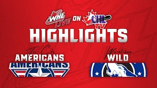 Tri-City Americans at Wenatchee Wild 01/19 | WHL Highlights 2024-25