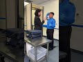 Greedy employee takes from passenger!