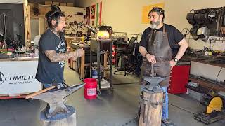 How Thin is Too Thin? Bladesmithing with Neil Kamimura and Andreas Kalani | Combat Abrasives