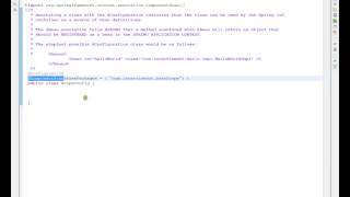 SPRING FRAMEWORK @SCOPE ANNOTATION SINGLETON DEMO