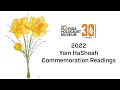 2022 Yom HaShoah Reading of Names Commemoration | The Florida Holocaust Museum