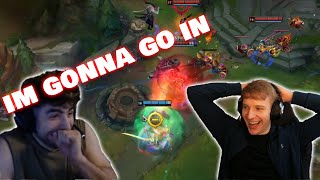 JANKOS AND BROHAN FACING RANK 1 MID EUW