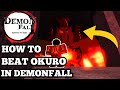 How To *EASILY* Beat Okuro In DemonFall Lower Moon 6 | Roblox DemonFall